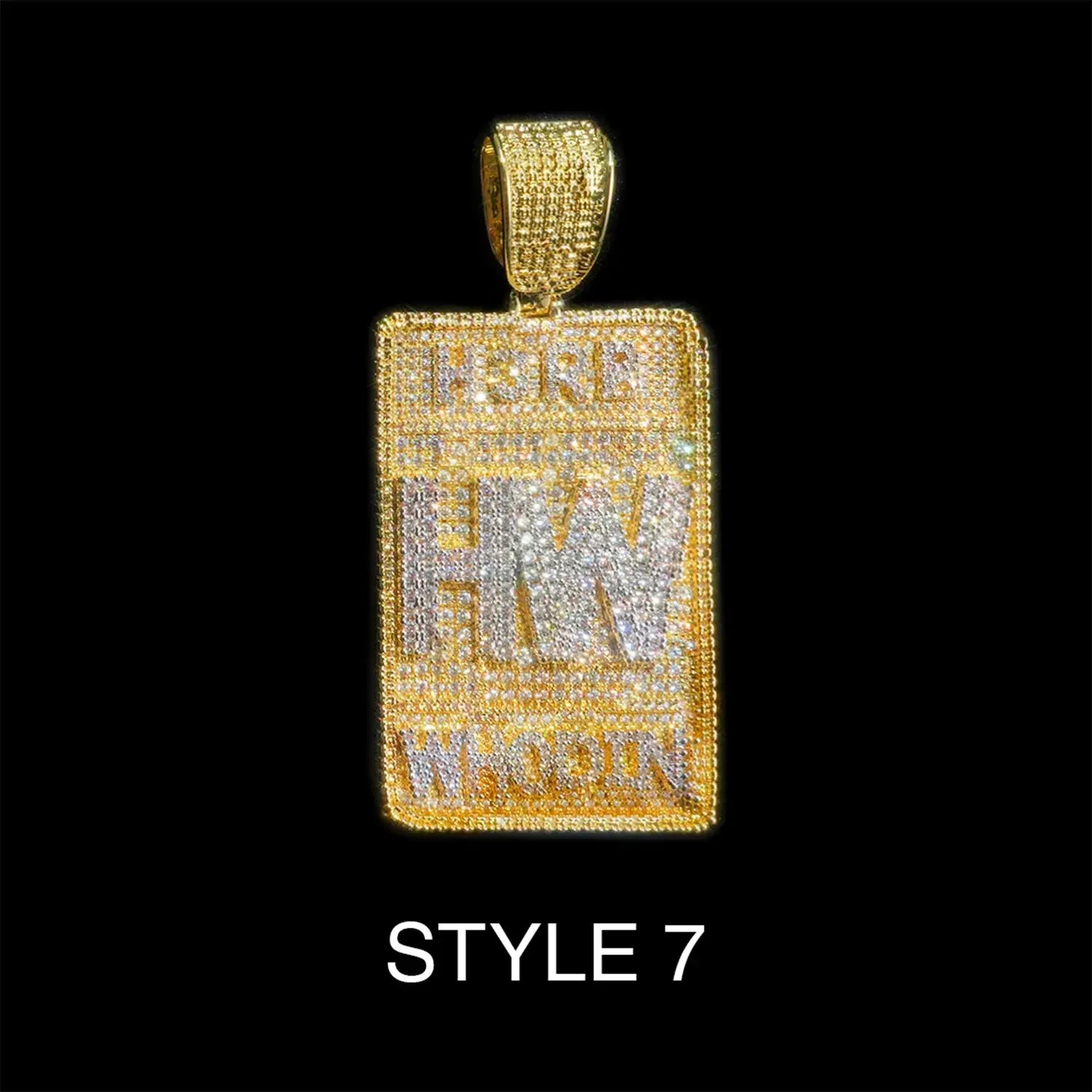 Halloween Iced-Out Pendant Drop – Limited Stock, Crazy Low Price.