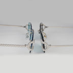 GL Hip-Hop Rimless Sunglasses VVS Moissanite Inlay Metal Arms & Multicolor Lenses