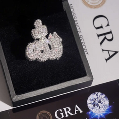 GL Allah Rings Iced Out VVS Moissanite Diamond Ring