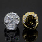 GL New Personalized Cross Moissanite 925 Silver Hip Hop Men's Ring