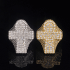 GL Ankh Baguette Moissanite Luxury Iced Out Ring