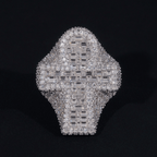 GL Ankh Baguette Moissanite Luxury Iced Out Ring