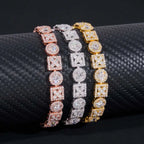 VVS Moissanite Multi-Shape Tennis Chain S925 Silver Necklace/Bracelet
