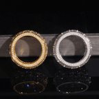 GL Pass Diamond Tester 925 Silver White Gold Moissanite Iced Out Rings