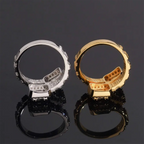 GL Top Quality Jewelry VVS Moissanite Hip Hop Ring