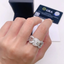 GL New Fashion Pass Diamond Tester Iced Out Hip Hop 925 Sterling Silver Moissanite Ring