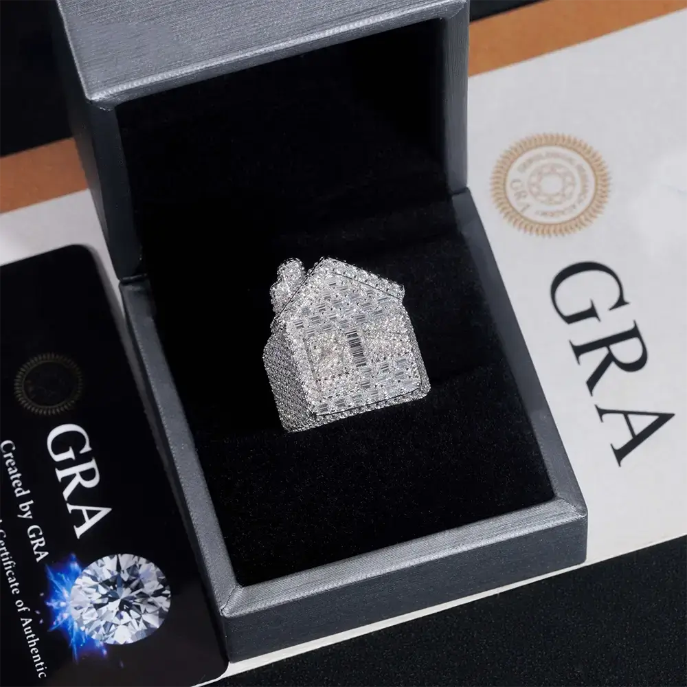 GL Heavy-Duty House Luxury VVS Moissanite Ring