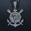 Custom Pendant - 2.5 inches White Gold S925 Silver VVS Moissanite Pendant By Ryan West