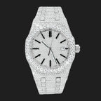 41MM Iced-Out Full Pavé VVS Moissanite Watch