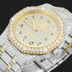 41MM Iced-Out Full Pavé VVS Moissanite Watch