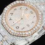 41MM Iced-Out Full Pavé VVS Moissanite Watch