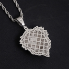 925 Silver VVS Moissanite Lion Pendant