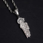 Religious 925 Silver Jesus Iced Out VVS Moissanite Pendant