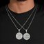 Circle Last Supper VVS Moissanite Pendant