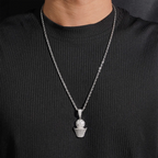 BasketBall Design S925 VVS Moissanite Pendant