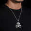 VVS Moissanite Three Cross Pendant