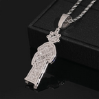 Holy Drip VVS Moissanite Iced Saint Pendant