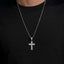 2inch VVS Moissanite Cross Pendant 925 Silver