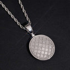3D Spider VVS Moissanite Pendant 925 Silver