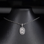 VVS Moissanite Hamsa Hand Evil Eye Pendant