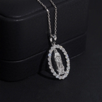VVS Moissanite Virgin Mary Pendant 925 Silver