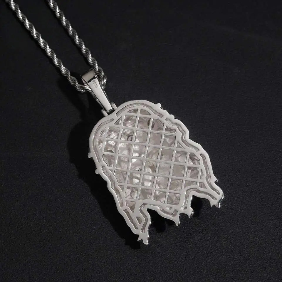 Religious VVS Moissanite Jesus Pendant