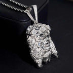 Religious VVS Moissanite Jesus Pendant