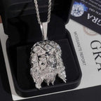 Religious VVS Moissanite Jesus Pendant