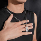 Iced Out Dollar Bag VVS Moissanite Pendant