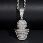 Iced Out Dollar Bag VVS Moissanite Pendant
