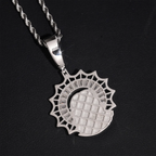 Halo God VVS Moissanite Iced Out Jesus Pendant