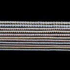 GL 2MM 3MM 4MM 5MM 6.5MM S925 Silver Moissanite Diamond Tennis Chain Bracelet