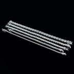 GL 2MM 3MM 4MM 5MM 6.5MM S925 Silver Moissanite Diamond Tennis Chain Bracelet