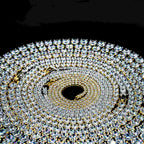 GL 2MM 3MM 4MM 5MM 6.5MM S925 Silver VVS1 Moissanite Tennis Chain Necklace