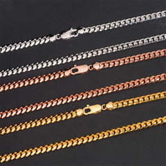 5MM Classic High-Polish Sterling Silver Cuban Chain