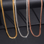 5MM Classic High-Polish Sterling Silver Cuban Chain