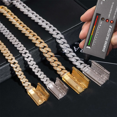 GL 10mm 2 Rows Miami Hip Hop Cuban Chain