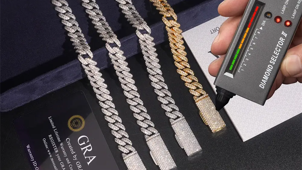 GL 10mm 2 Rows short buckle Cuban Chain