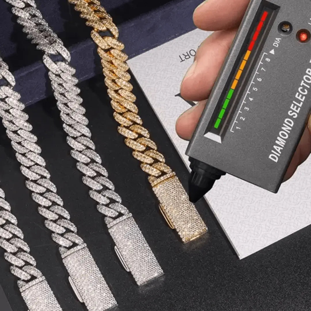 GL 10mm 2 Rows short buckle Cuban Chain