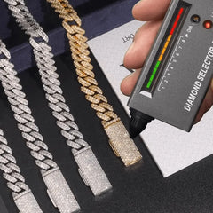 GL 10mm 2 Rows short buckle Cuban Chain