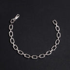 6.9MM VVS Moissanite Infinity Cuban Bracelet 925 Silver