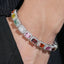 Emerald Cut VVS Color Moissanite Diamond Tennis Bracelet