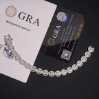 10MM Smiling Face VVS Moissanite Bracelet