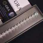 10MM Smiling Face VVS Moissanite Bracelet