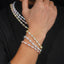 GL Mini Cross S925 Silver VVS Moissanite Tennis Chain