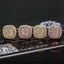 【US 3 Days Delivery】GL 10MM S925 Silver Mico Paved Full Moissanite  lced Out  Cushion Stud Earrings