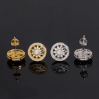 GL VVS Moissanite Diamon Winston  Stud Earrings