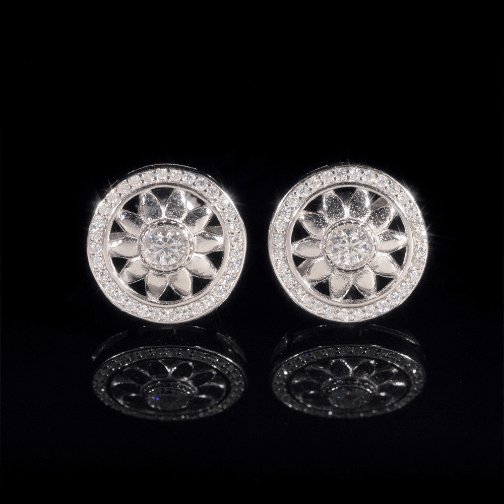 GL VVS Moissanite Diamon Winston  Stud Earrings Main image