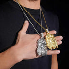 Hiphop VVS Moissanite Jesus Pendant