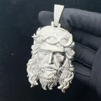 Hiphop VVS Moissanite Jesus Pendant
